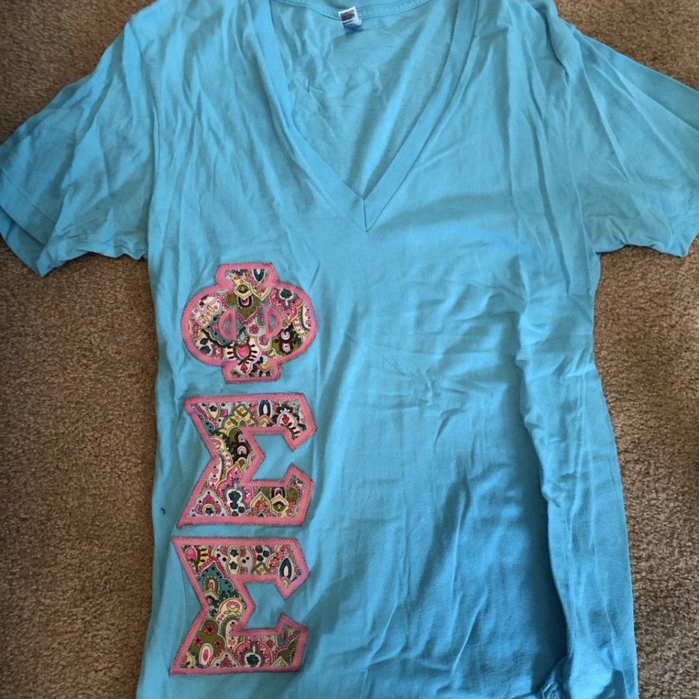 Phi sigma sigma v-neck